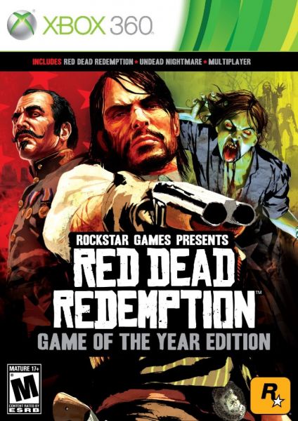 Game Red Dead Redemption Game of the Year Edition- Xbox360